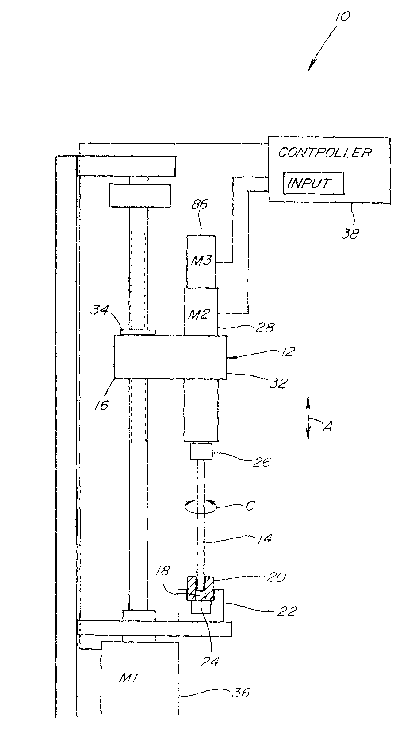 Honing feed system and method employing rapid tool advancement and feed force signal conditioning