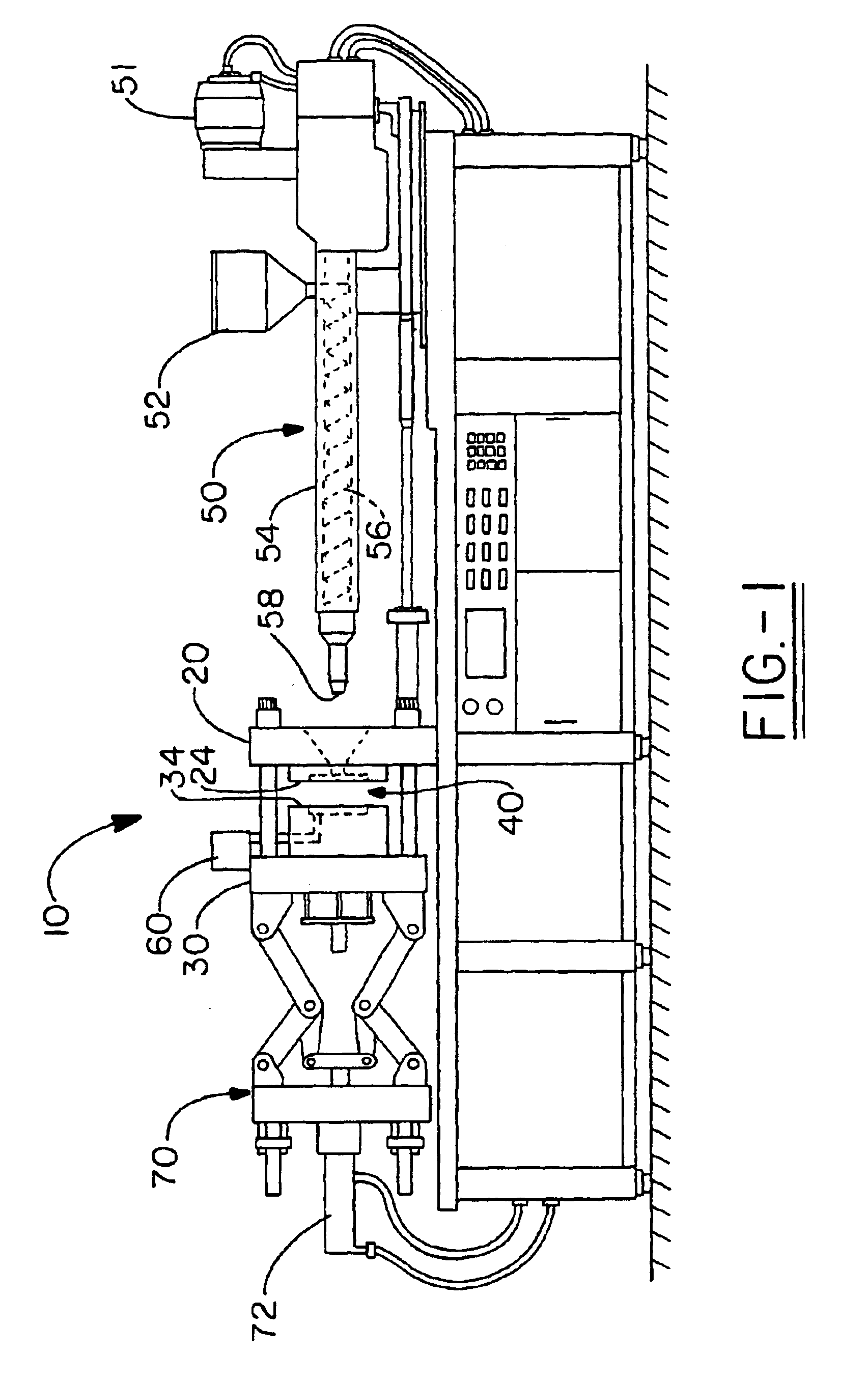 In-mold coating injection inlet flow control