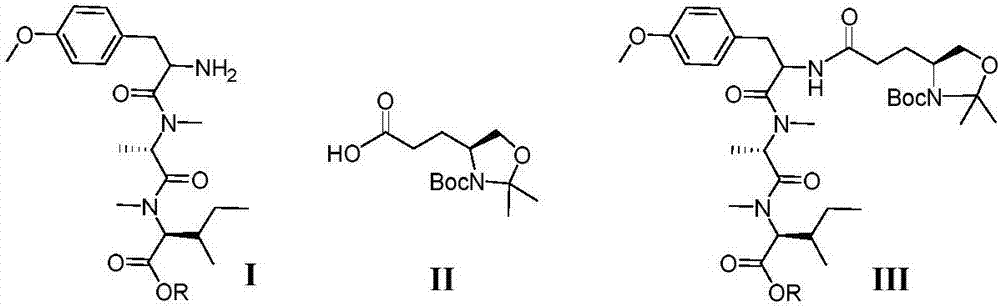 Cyclic depsipeptide as well as preparation method and application thereof