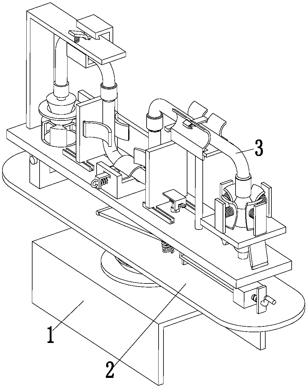 Experimental operation platform based on multiple degrees of freedom