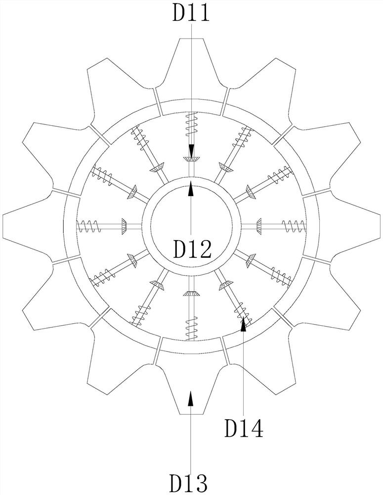 A light-duty chain plate assembly line discharge forming integrated equipment