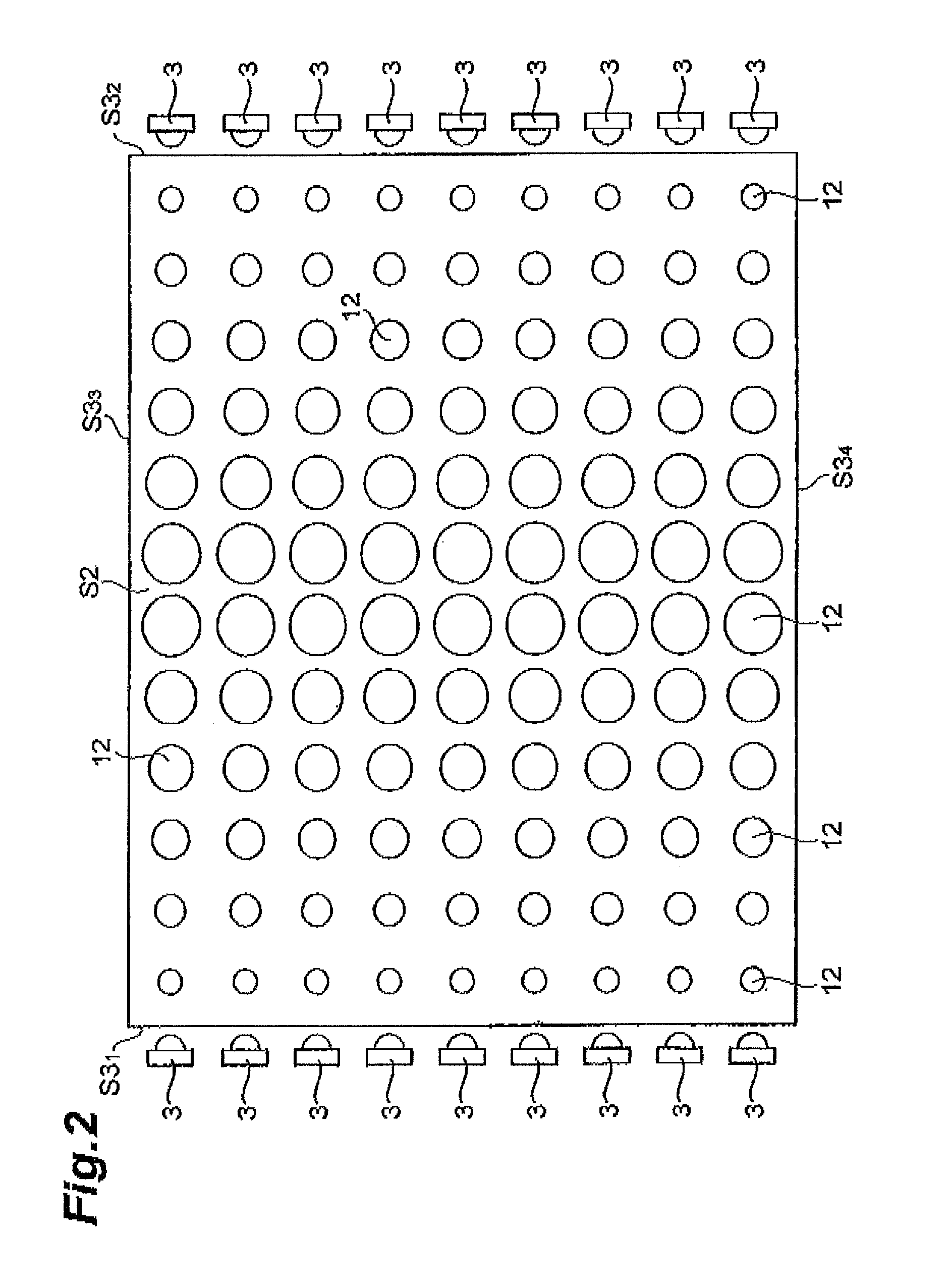 Light guide plate, surface light source device, transmission-type image display device, method of manufacturing light guide plate, and ultraviolet curing type ink-jet ink for light guide plate