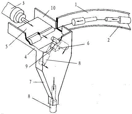 Automatic feeding device for bobbin