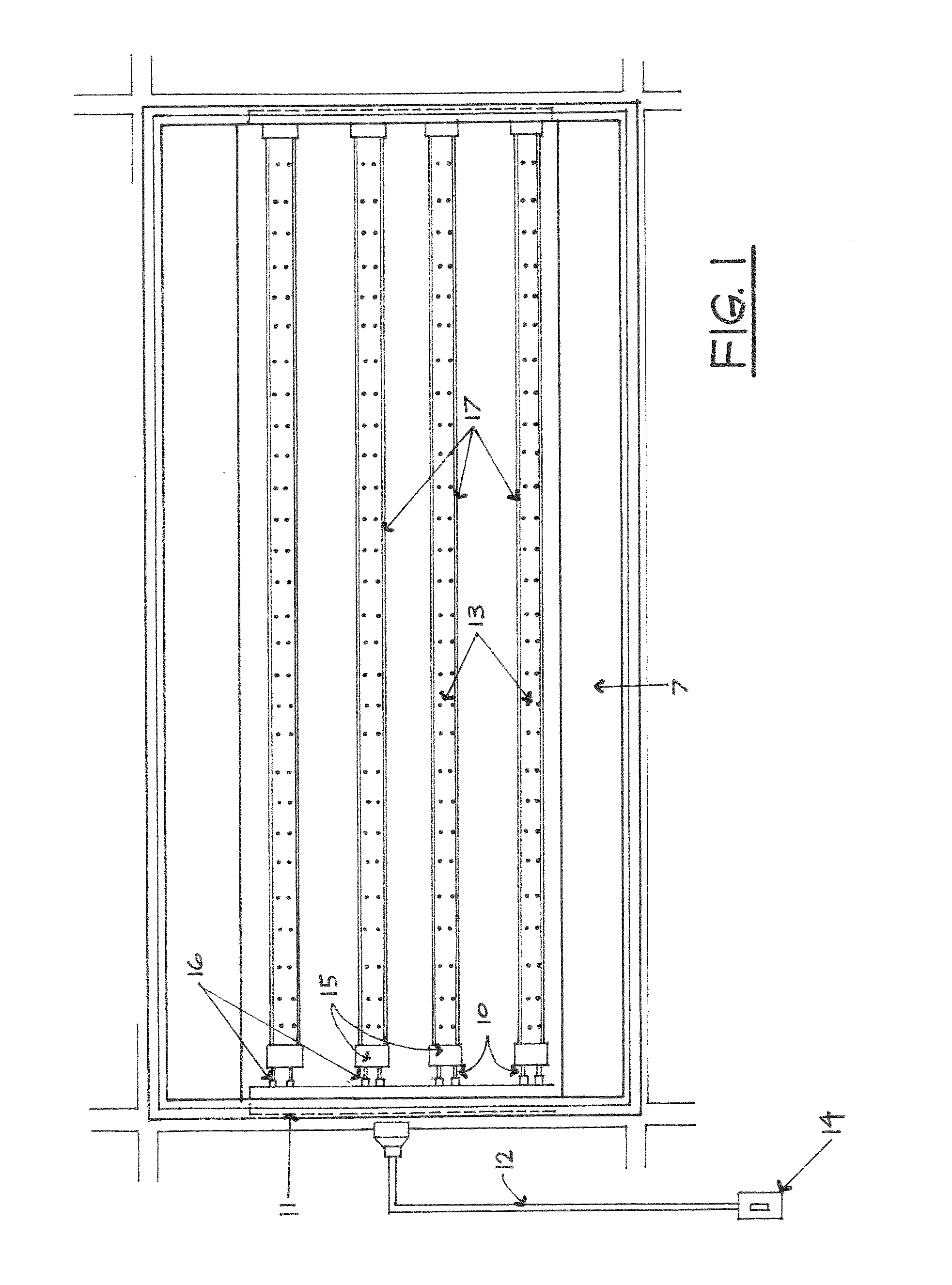 LED light troffer/fixture assembly