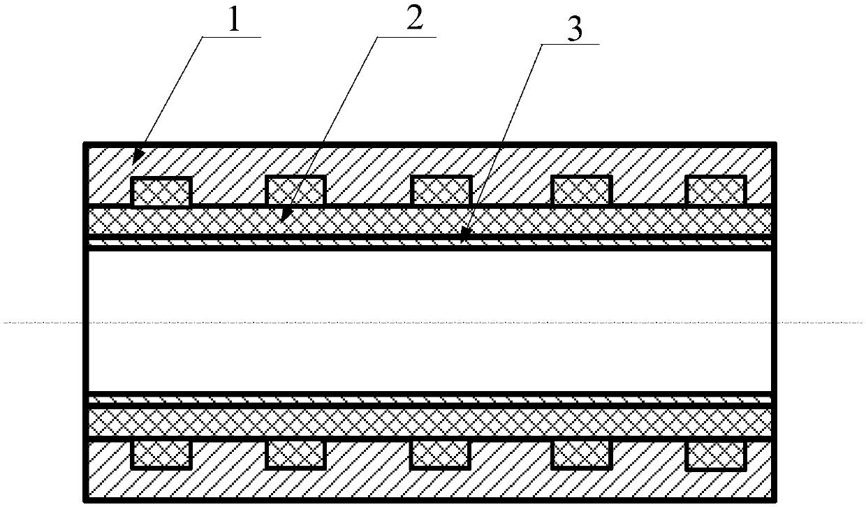 Wear-resistant corrosion- resistant composite steel pipe and preparation method thereof