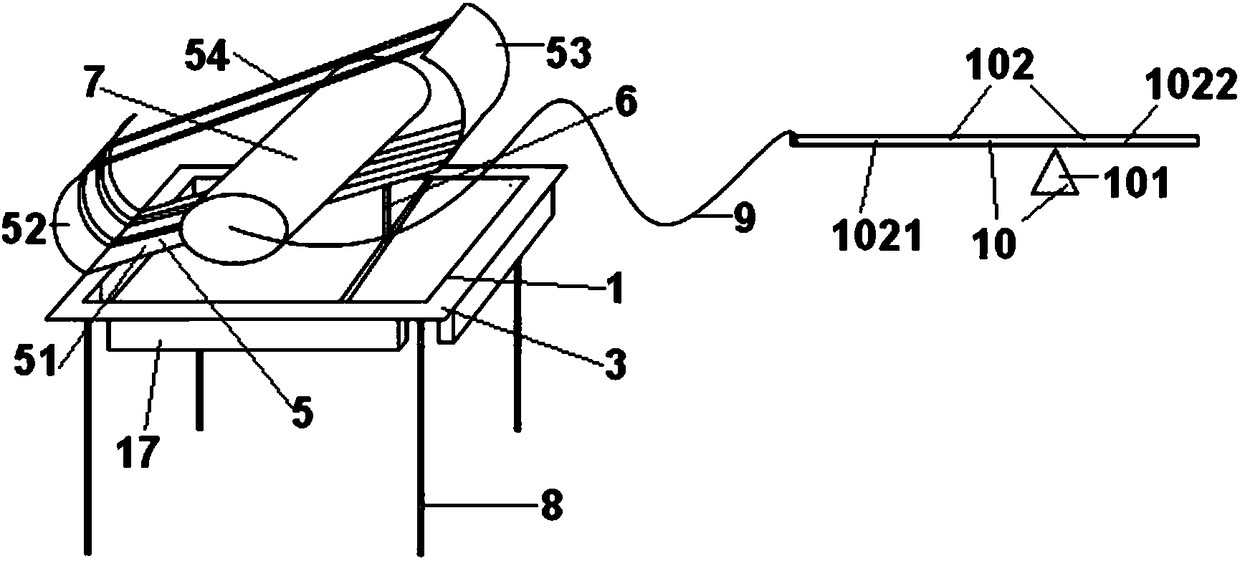 Suspended wave power generation device and method