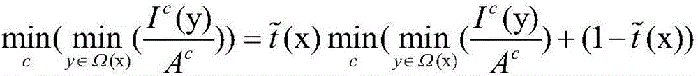 Degraded image overall quality improving method in complex environment