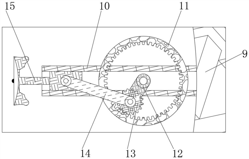 Automatic fixed tray transportation device for baking oven