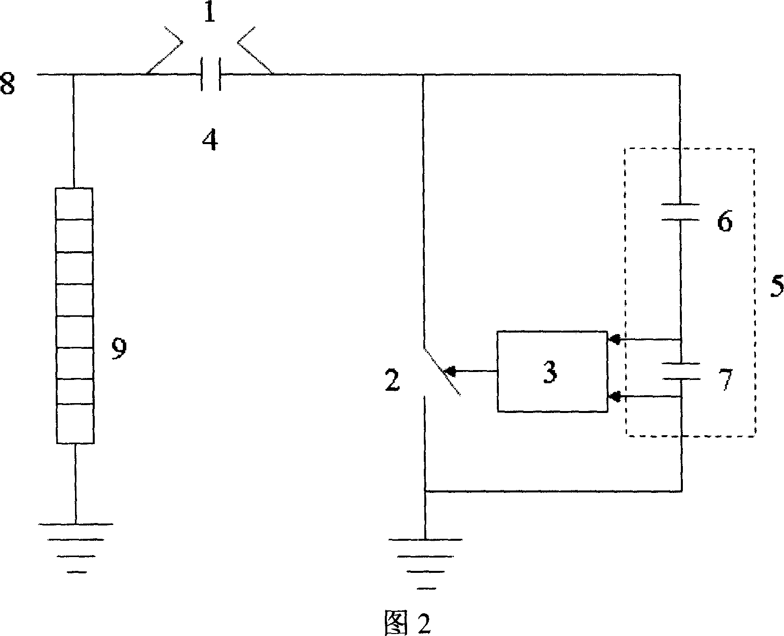 Controllable gap for protecting transformer neutral point