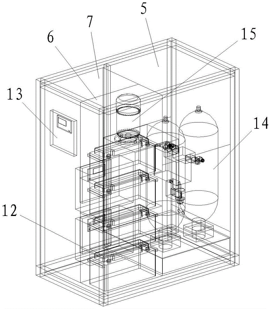 A photovoltaic hydraulic control device for a valve