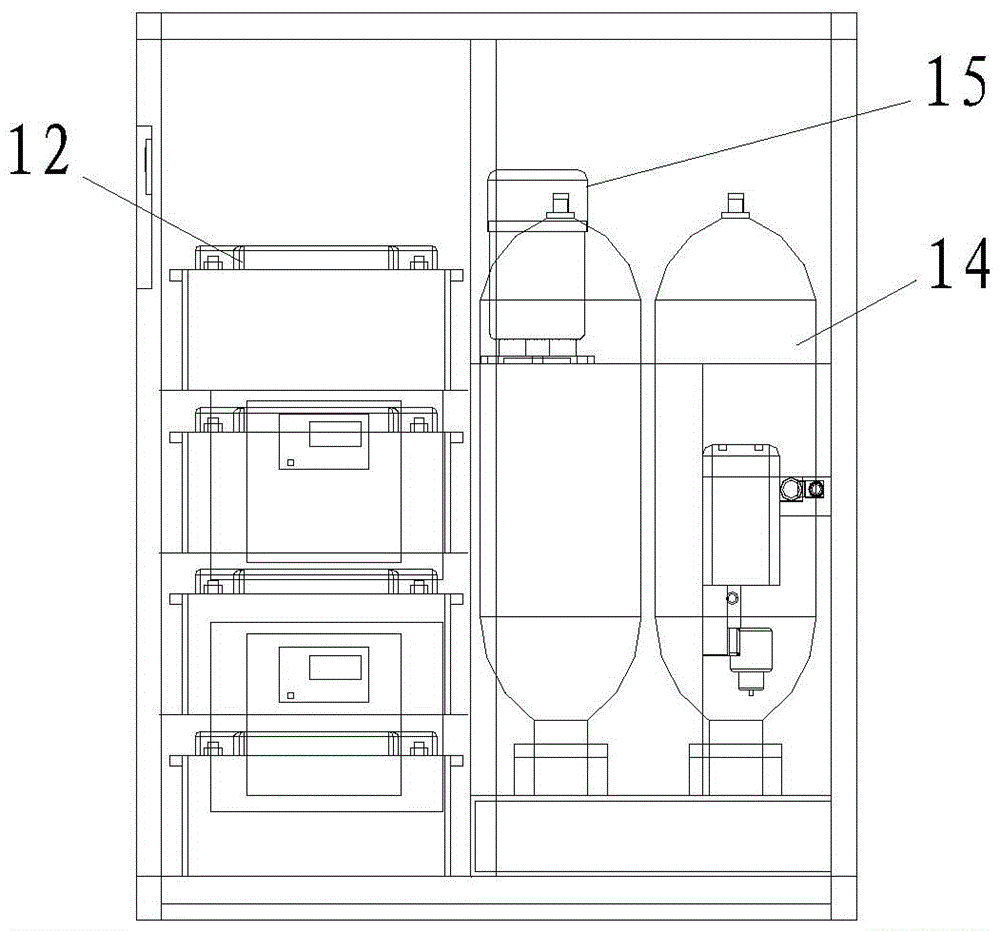 A photovoltaic hydraulic control device for a valve