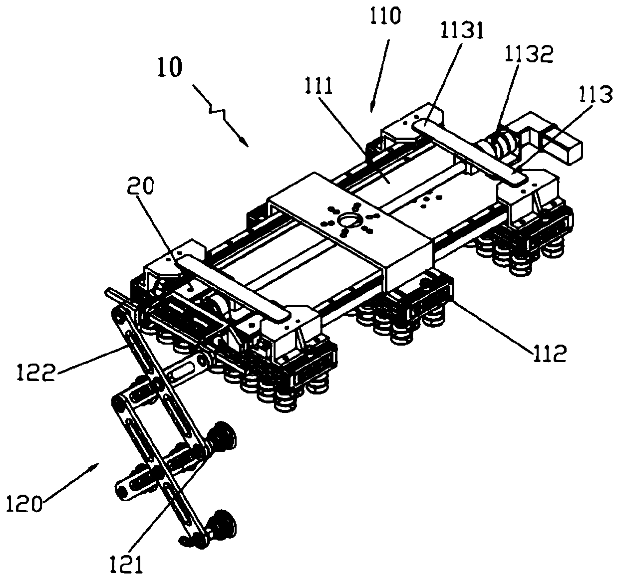 Air channel control system and method, robot, control equipment and readable storage medium