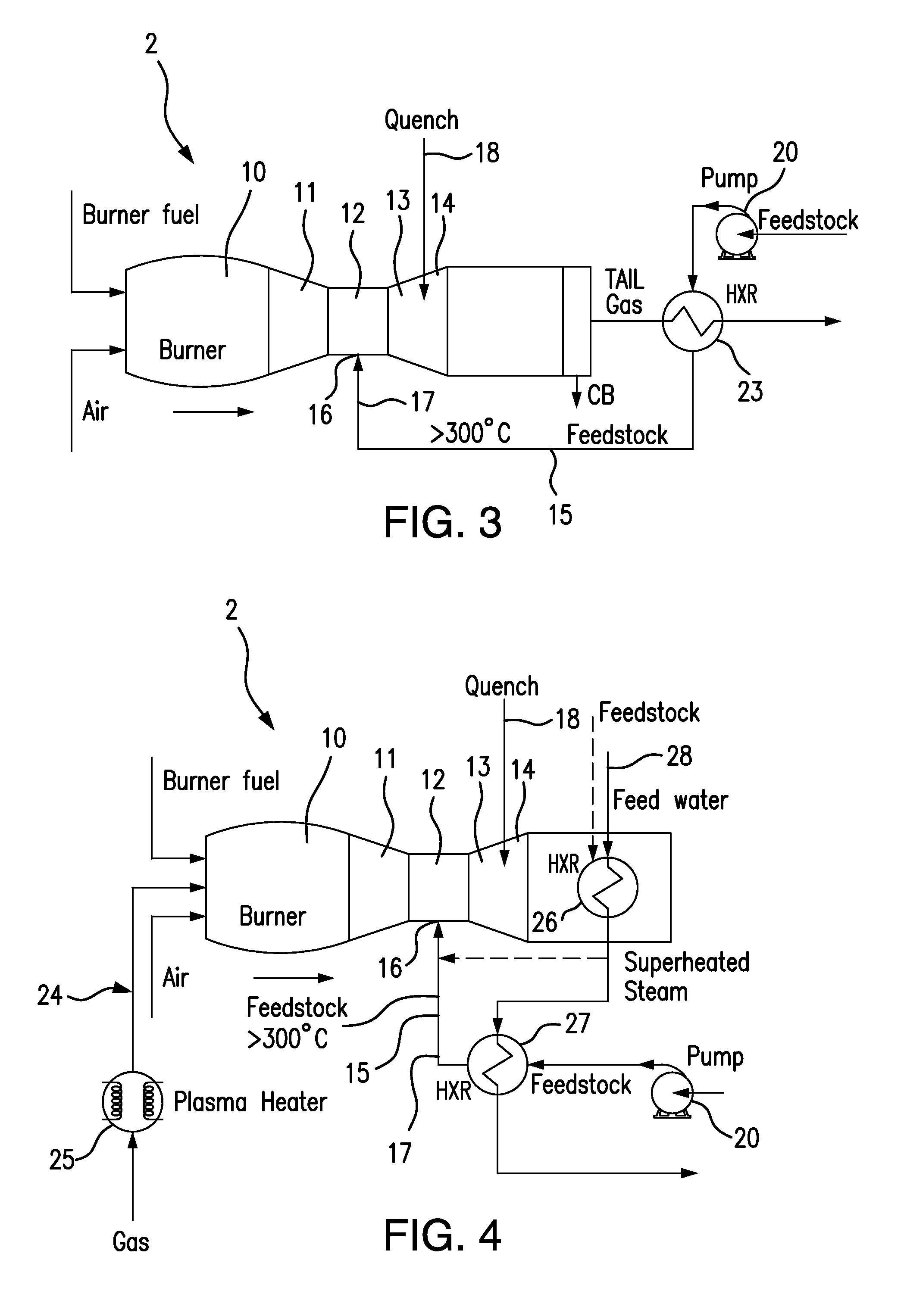 Method for carbon black production using preheated feedstock and apparatus for same