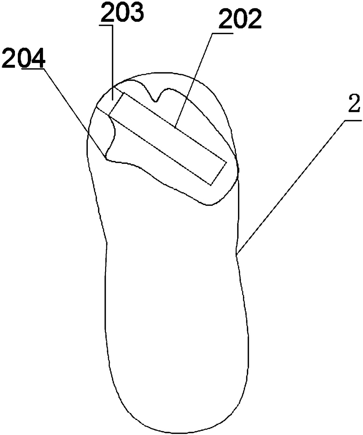 Anti-skid slipper