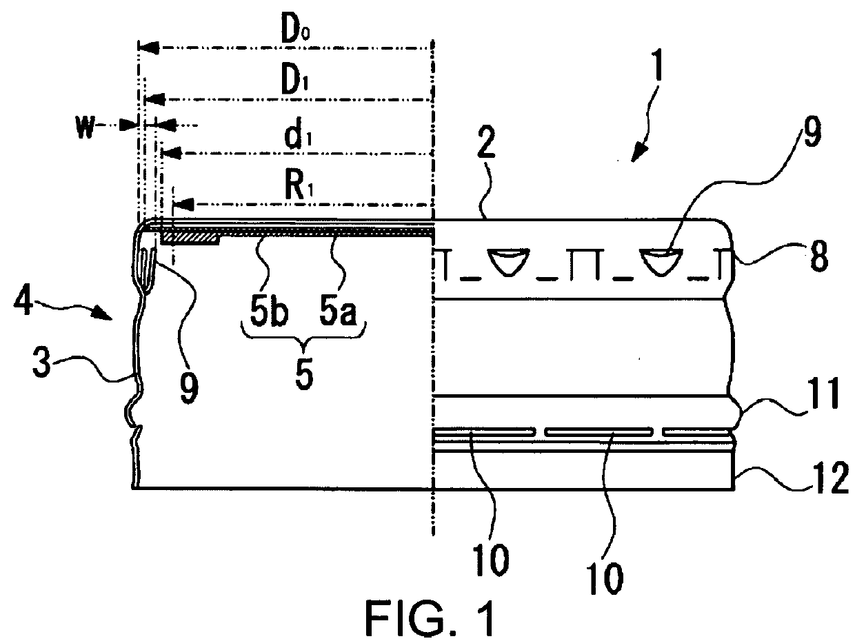 Liner-provided cap and cap-provided threaded container