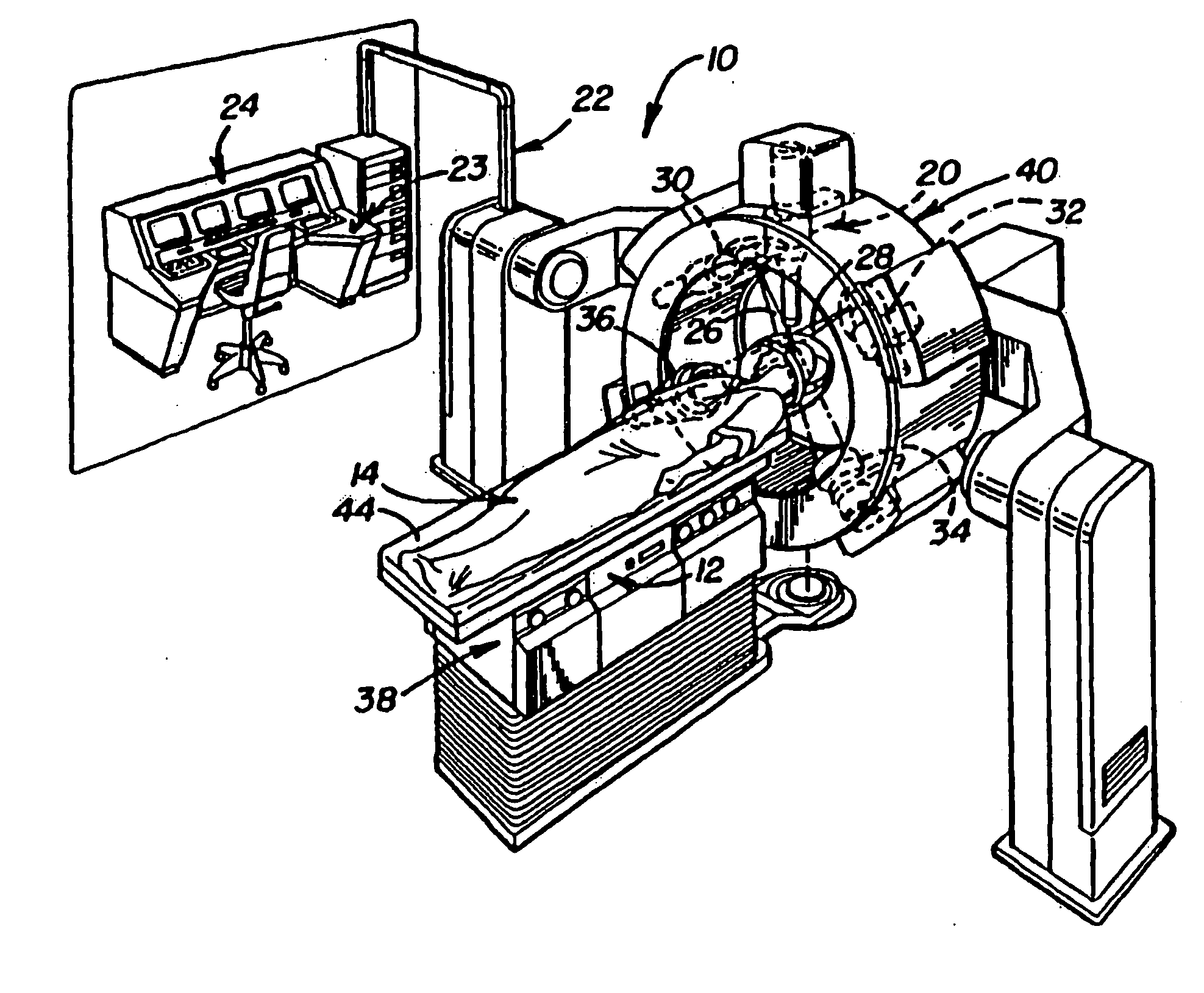 Frameless radiosurgery treatment system and method