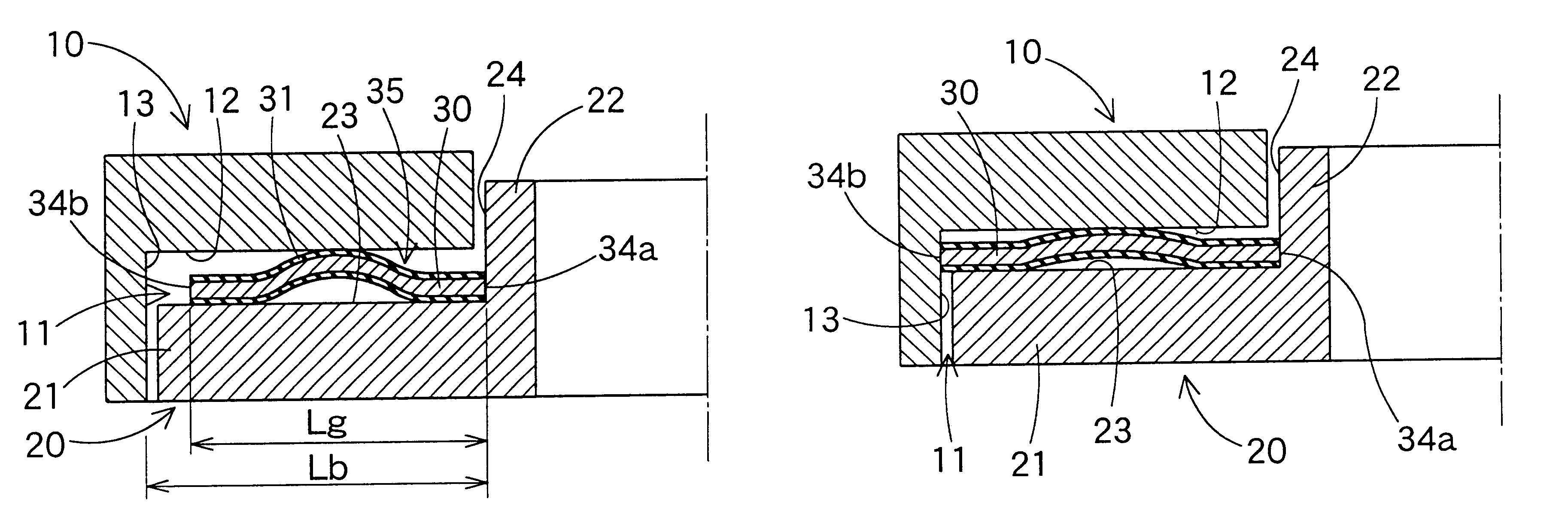 Gasket attachment structure for refrigerant-seal