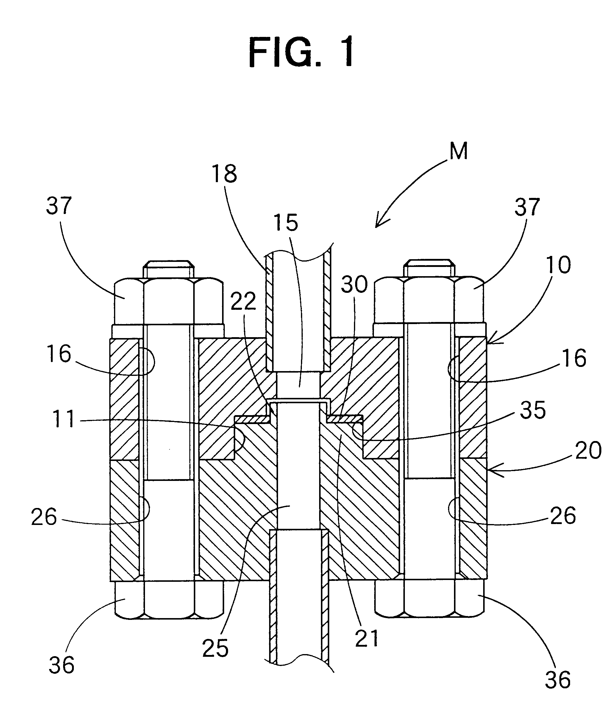 Gasket attachment structure for refrigerant-seal