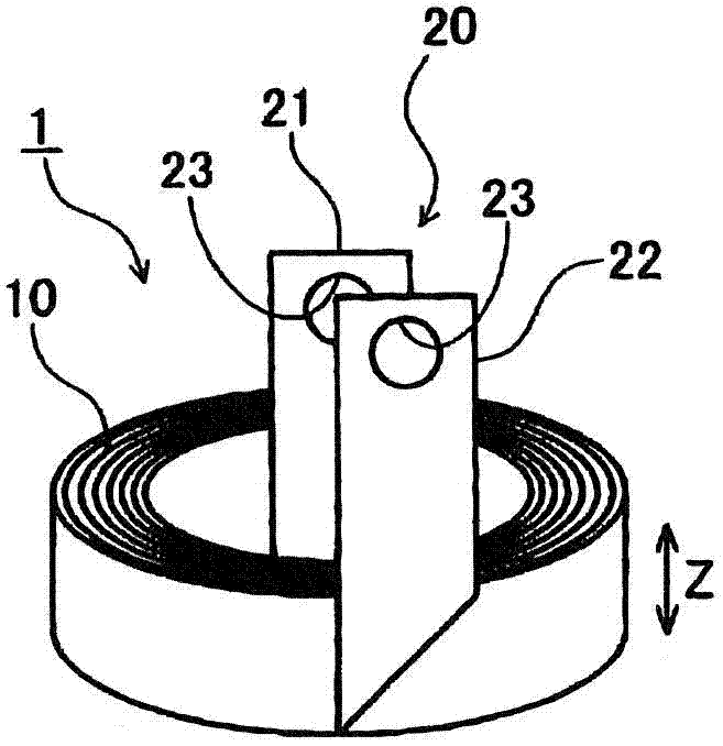 Coil terminal structure