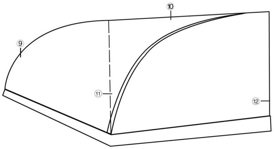 Vacuum pipe solar barbecue device