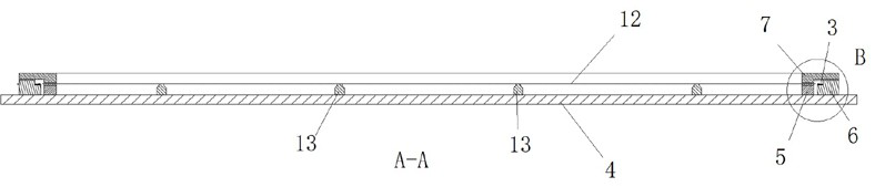 Point screen device and test equipment