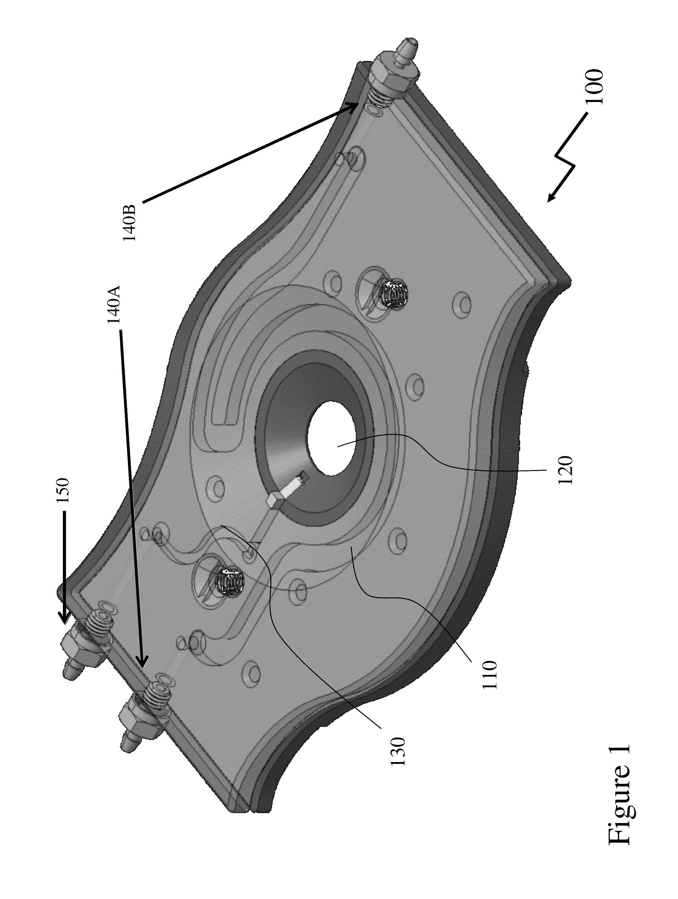 Method and apparatus for measuring cantilever deflection in constrained spaces