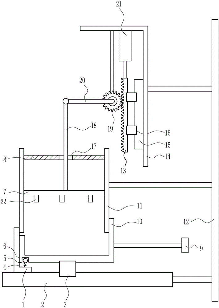 Carton compacting device for environmental protection