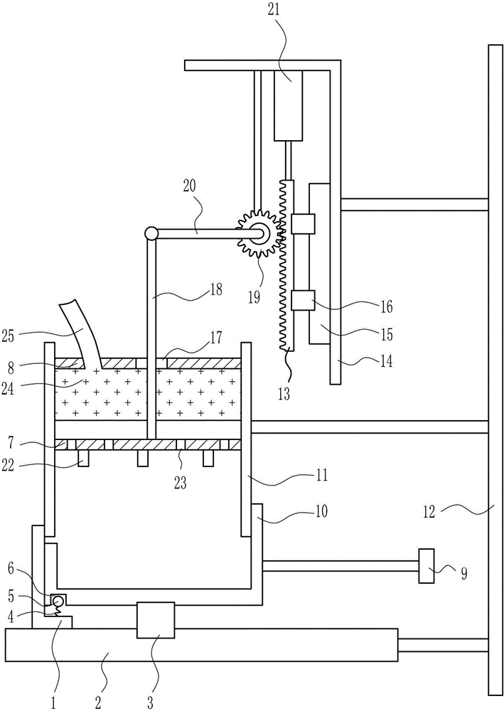 Carton compacting device for environmental protection