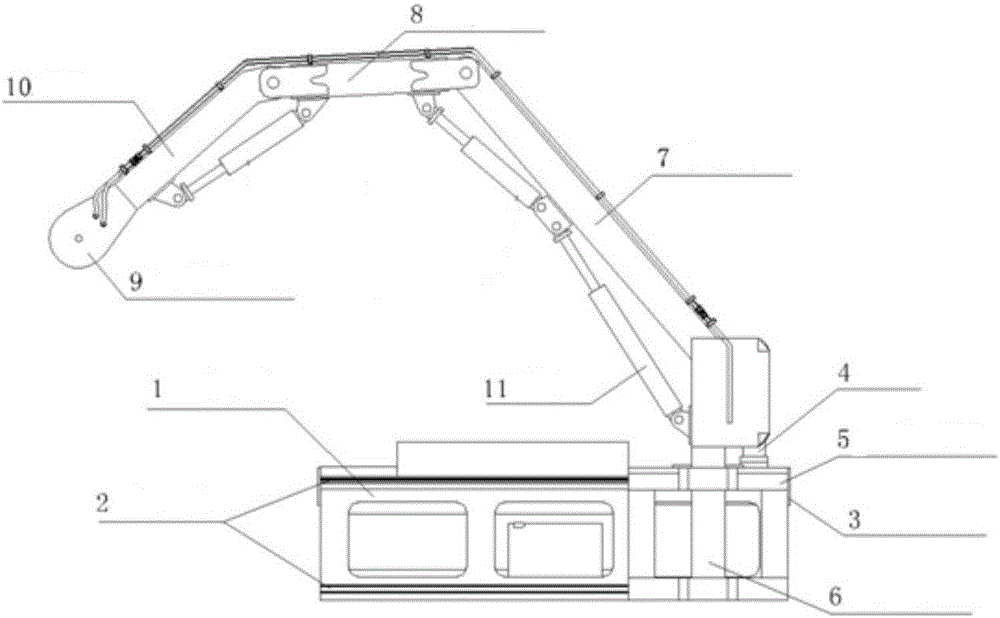 Greening and pruning multifunctional robot