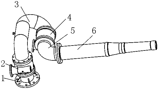 Law enforcement water cannon for ship