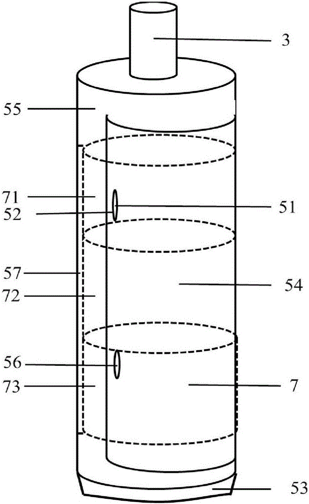 Soil sampler convenient and rapid to use and capable of being used for testing deep soil volume weight