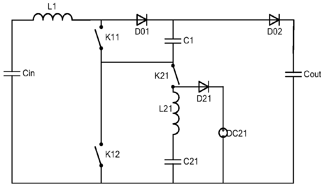 A kind of multi-level boost device