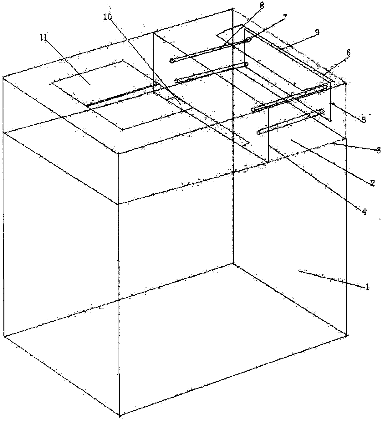 Garbage can capable of pressing objects