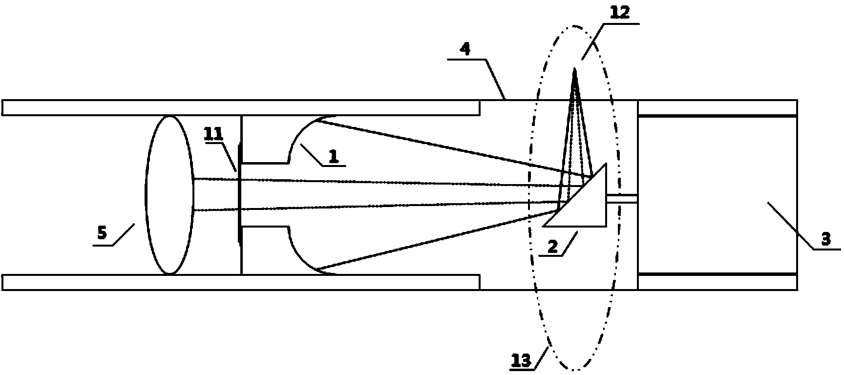 Acousto-optic co-rotatably scanning acousto-optic endoscope device for rectum and imaging method using device