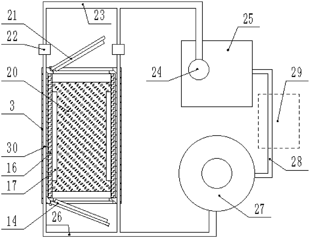 An energy-saving heat treatment furnace