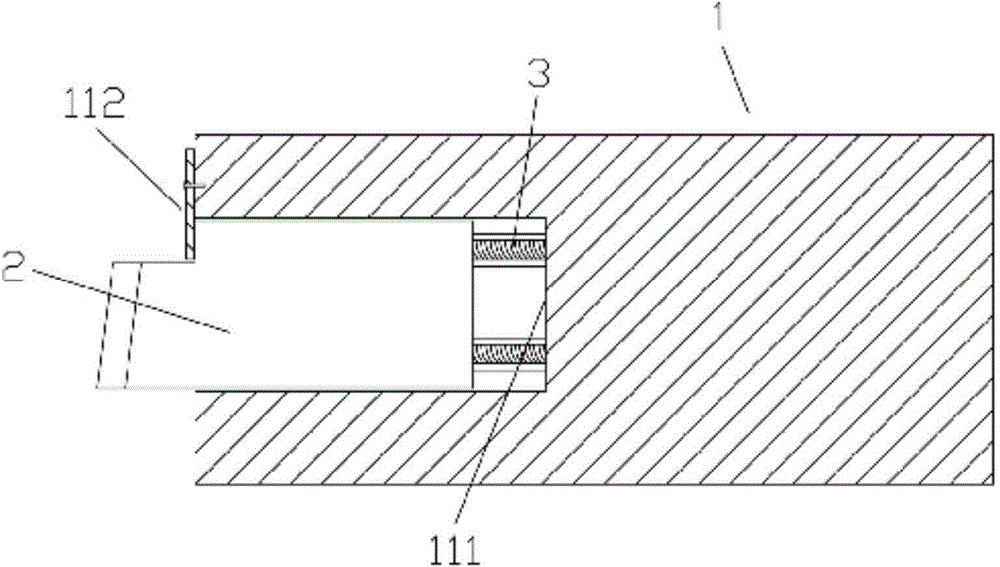 Light guide plate scribing machine and cutting die device thereof