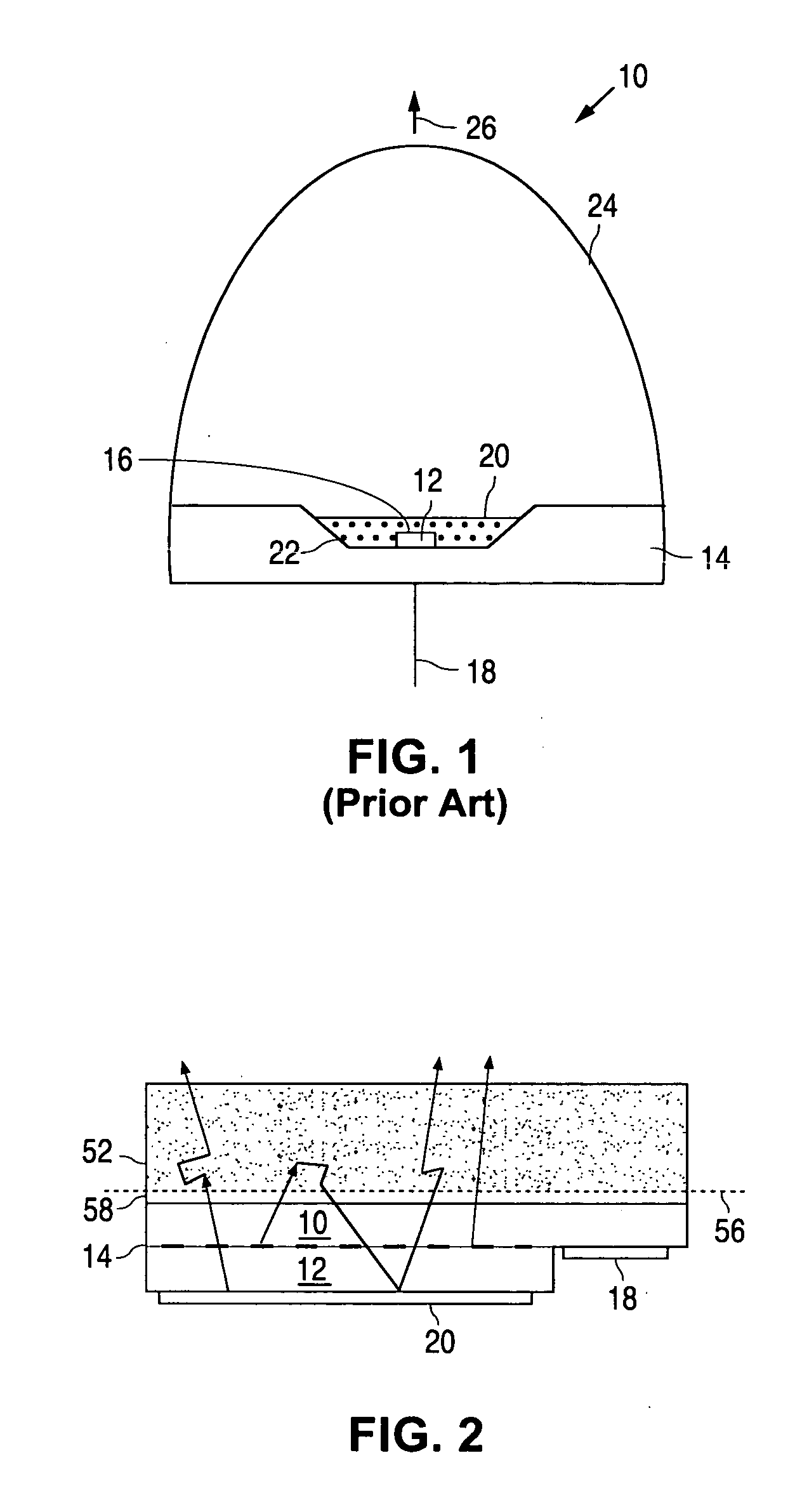 Luminescent ceramic element for a light emitting device