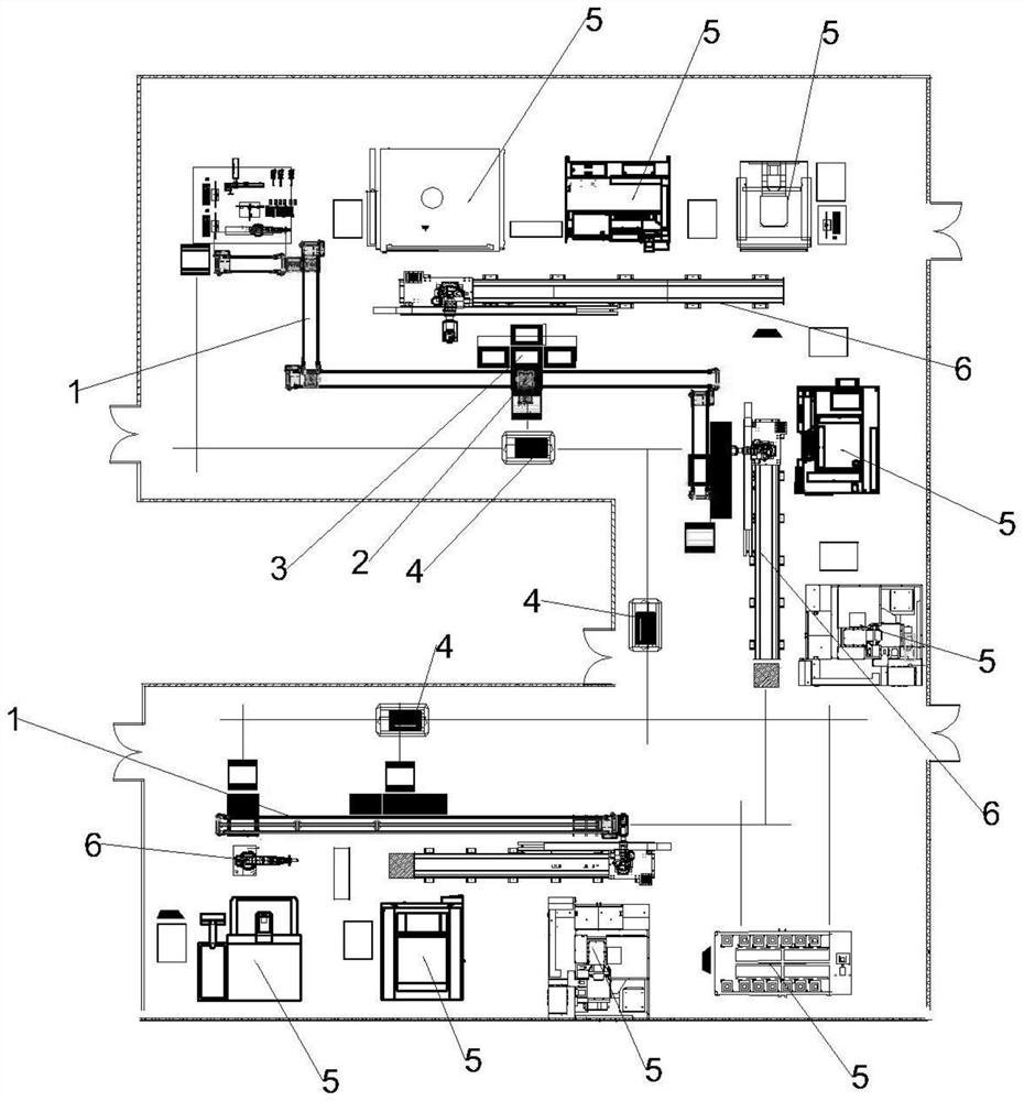 Large intelligent manufacturing production line