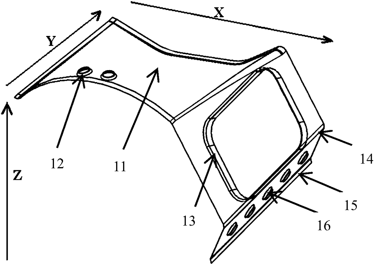 Precise plastic formation method for aluminum alloy complicated special-shaped curved structure part