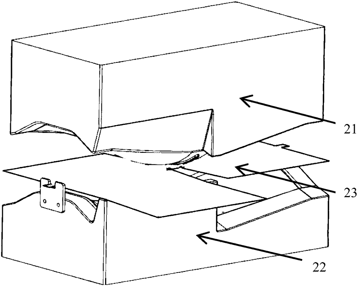 Precise plastic formation method for aluminum alloy complicated special-shaped curved structure part