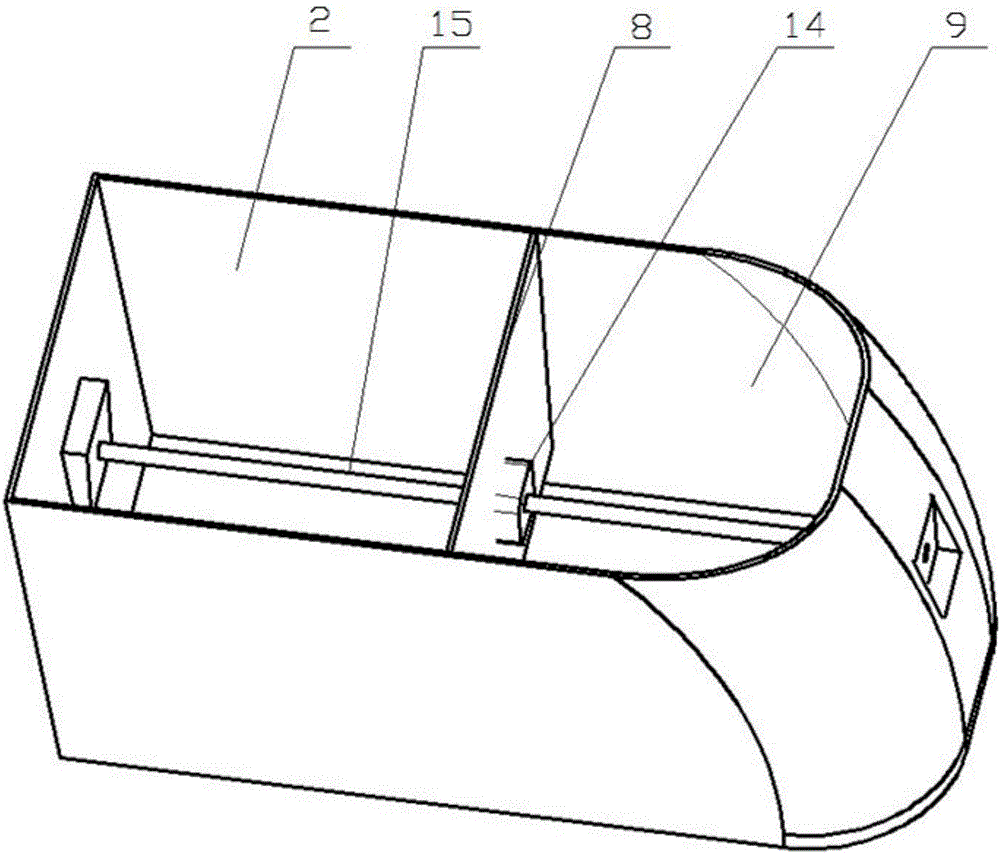 Ground washing machine with dynamically-adjustable water-tank volume