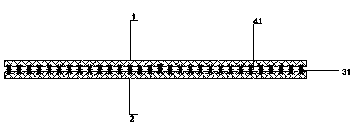 Tencel fiber and cotton fiber composite material