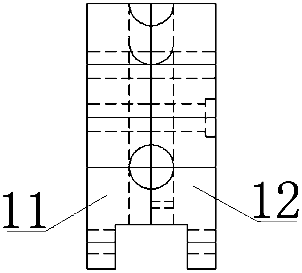 A kind of pipe bending die, pipe bending machine and pipe bending method