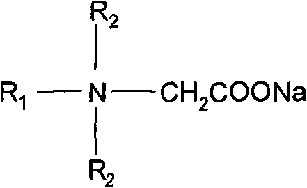 Foaming agent with low gas liquid ratio foam for common heavy oil reservoir and injection method thereof