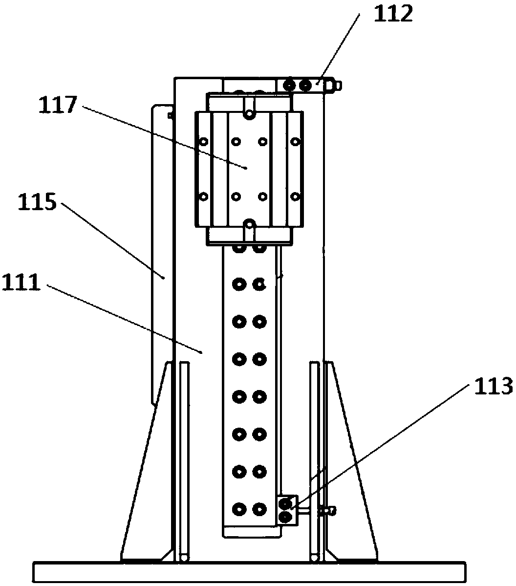 Radiotherapy robot treatment bed of SCARA structure