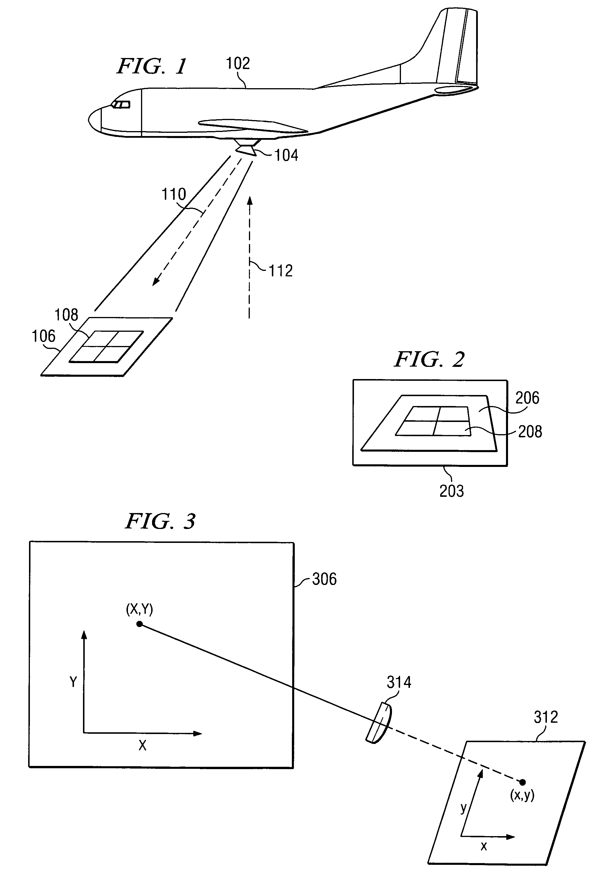 System and method for two-dimensional keystone correction for aerial imaging