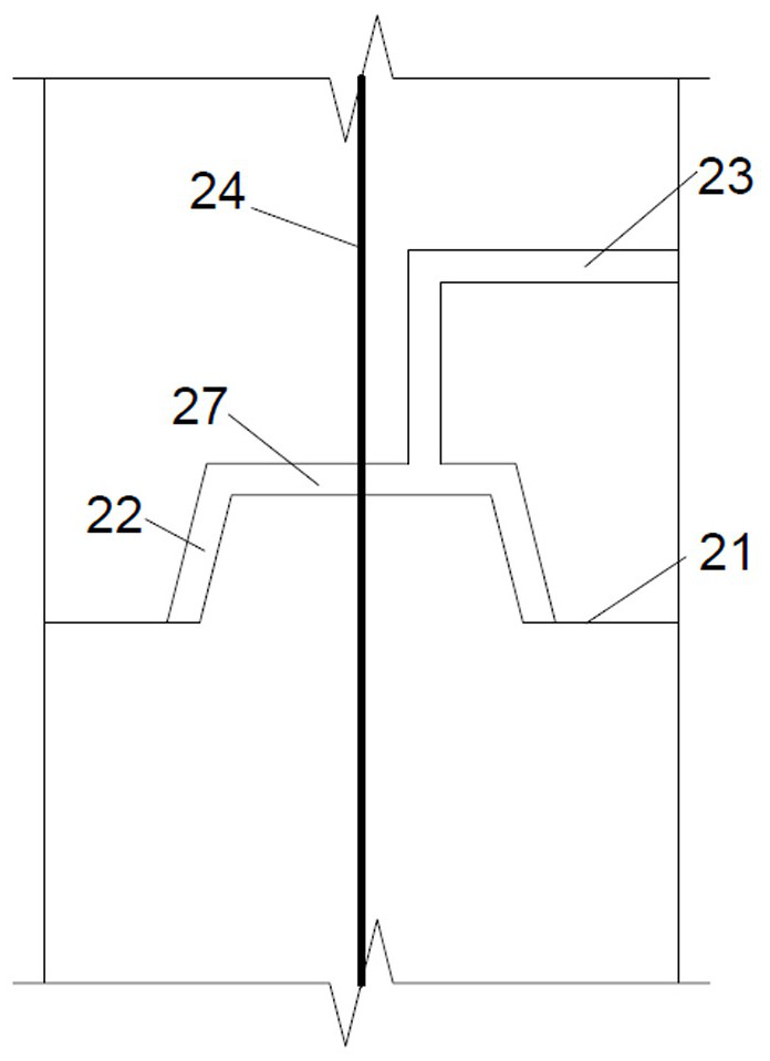 Prestressed system fabricated underground structure and construction method thereof