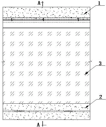 Fixing system of glass panel structure supported at two ends