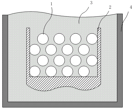 Encapsulation method of optical fiber sensing coil