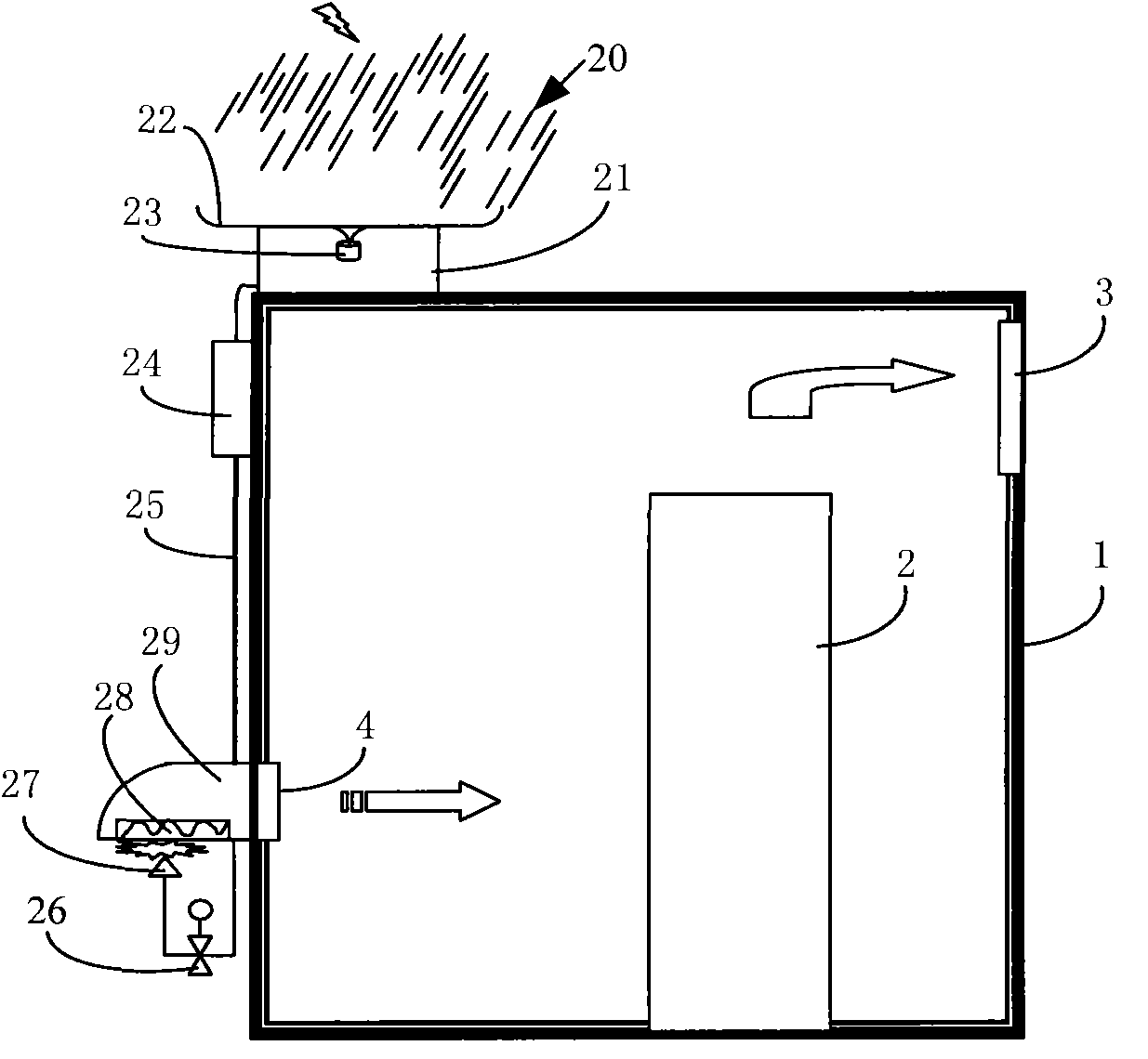 Washing dedusting equipment and method for automatically washing filter screen